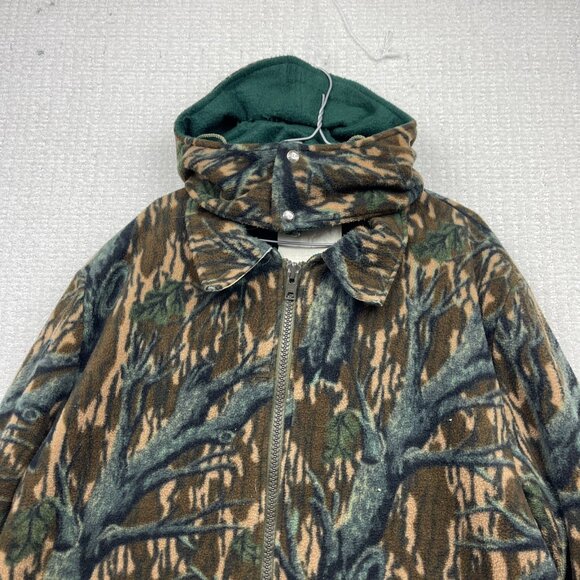 VTG Thermo-King Hunting Suit Jacket 2XL / Pants 3XL Military Mossy oak Camo Read - Picture 2 of 14